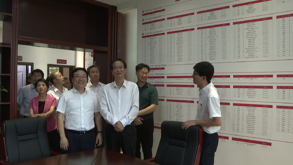 市政协一行来区调研委员工作室建设情况