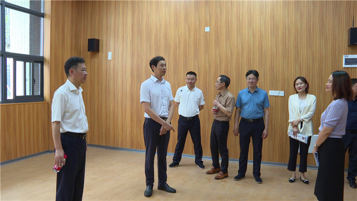 王建勇一行来渌口区视察教育振兴工作