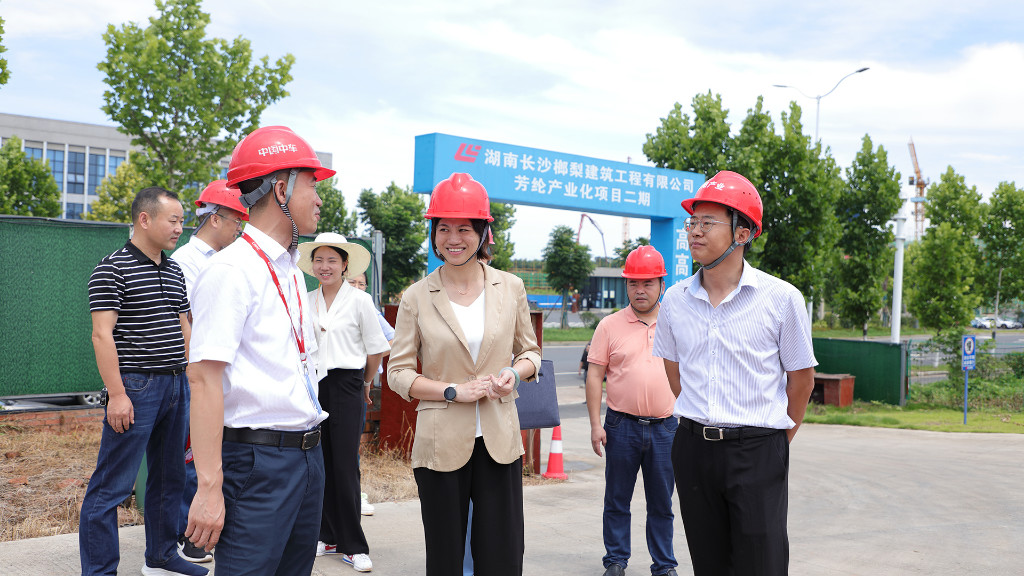 赖晓智督导项目建设和调度园区重点问题推进工作