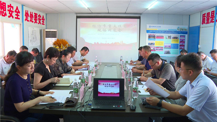 市政协副主席杨小幼一行来渌口区视察重点项目建设