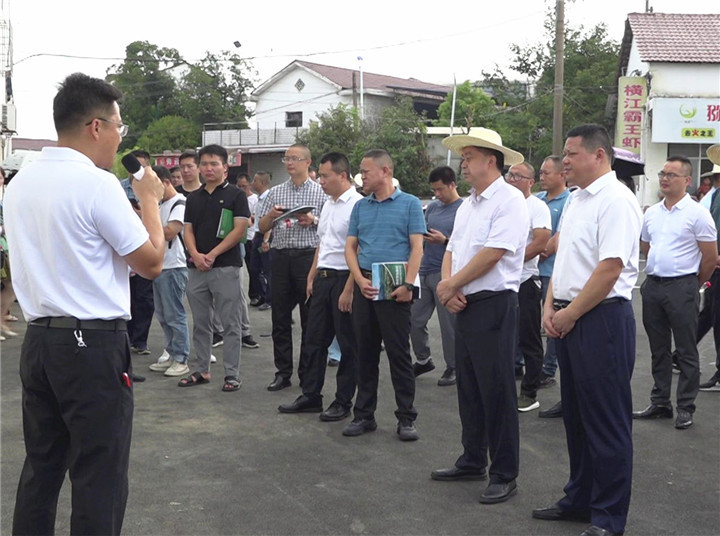 市乡村振兴局一行来区开展市农村改厕“百日攻坚”现场推进活动