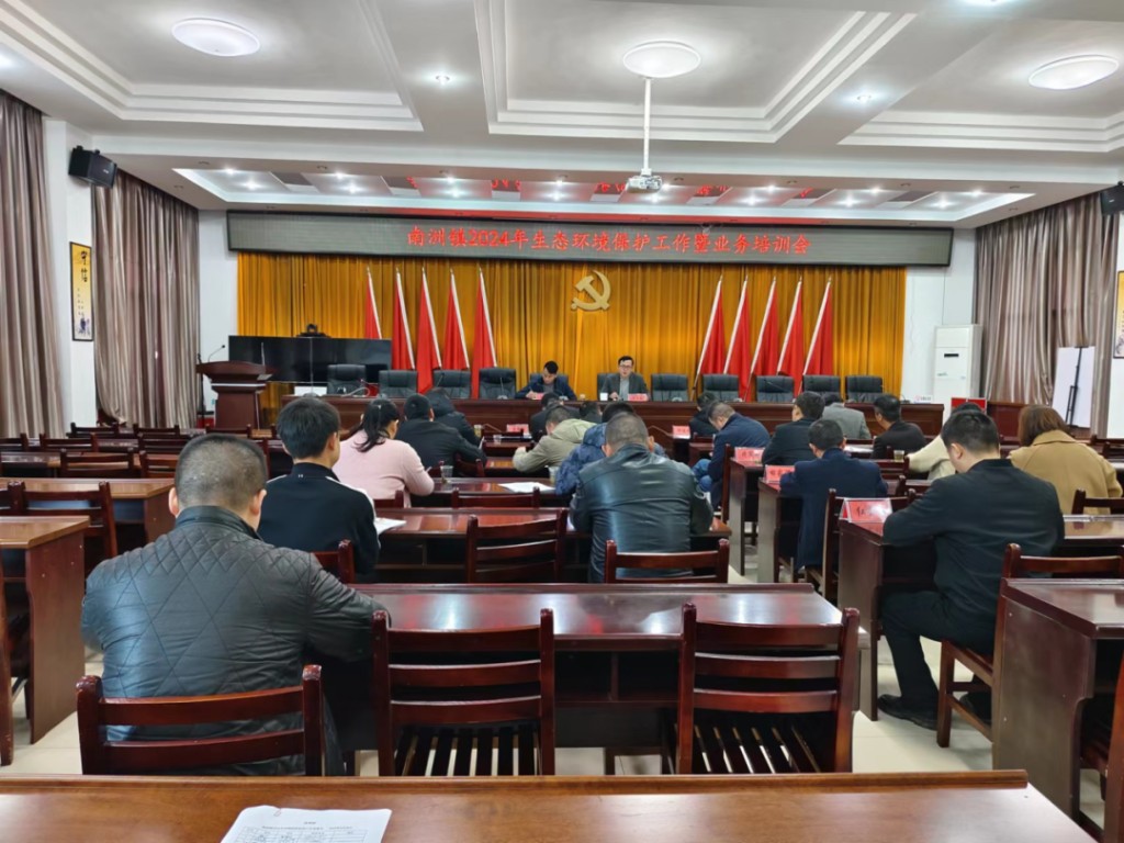 筑牢环保安全底线 防范化解环境风险——南洲镇开展生...