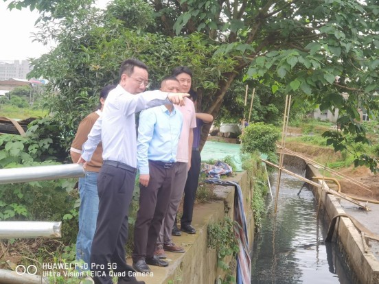 易湘东市长暗访渌口区西山岭片区雨污分流工作