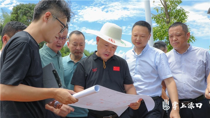 领导园区调研图1