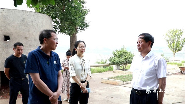 市政协来渌口调研生态环境1