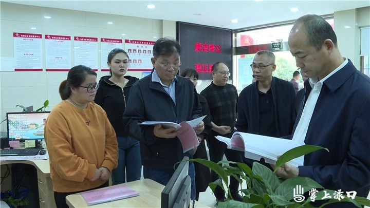 省民政厅来渌口调研图1