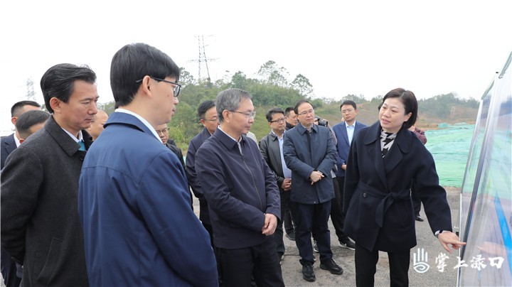 陈恢清来渌口区调研图