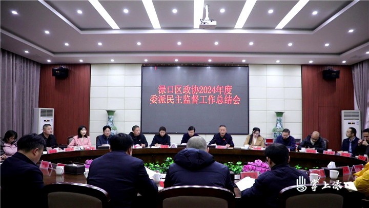 区政协2024年派驻民主总结会图