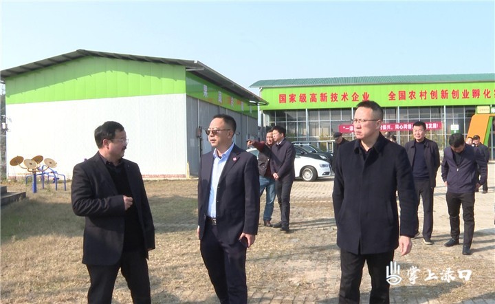 省教育生产处一行来渌调研图1