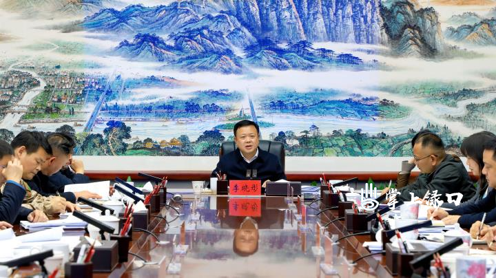 李晓彤主持召开区委工作务虚会图2