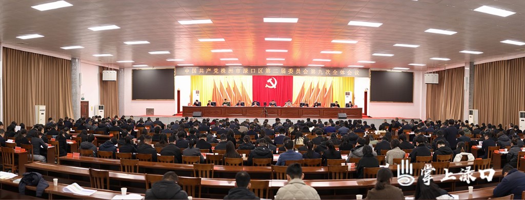 中国共产党株洲市渌口区第二届委员会九次全体会议图1