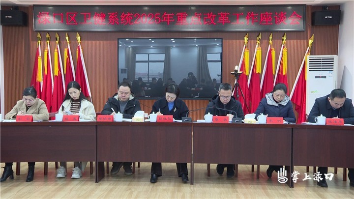 渌口区卫建系统召开2025年重点改革会图2